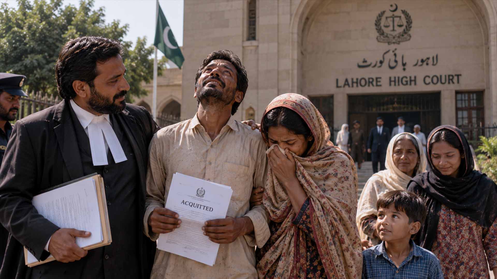 Court judgment overturning a blasphemy conviction in Pakistan – illustrative image