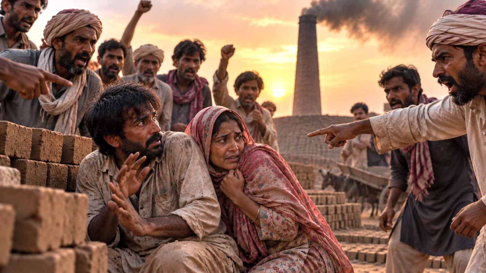 Christian brick kiln workers facing poverty and religious vulnerability in Pakistan – illustrative image ________________________________________