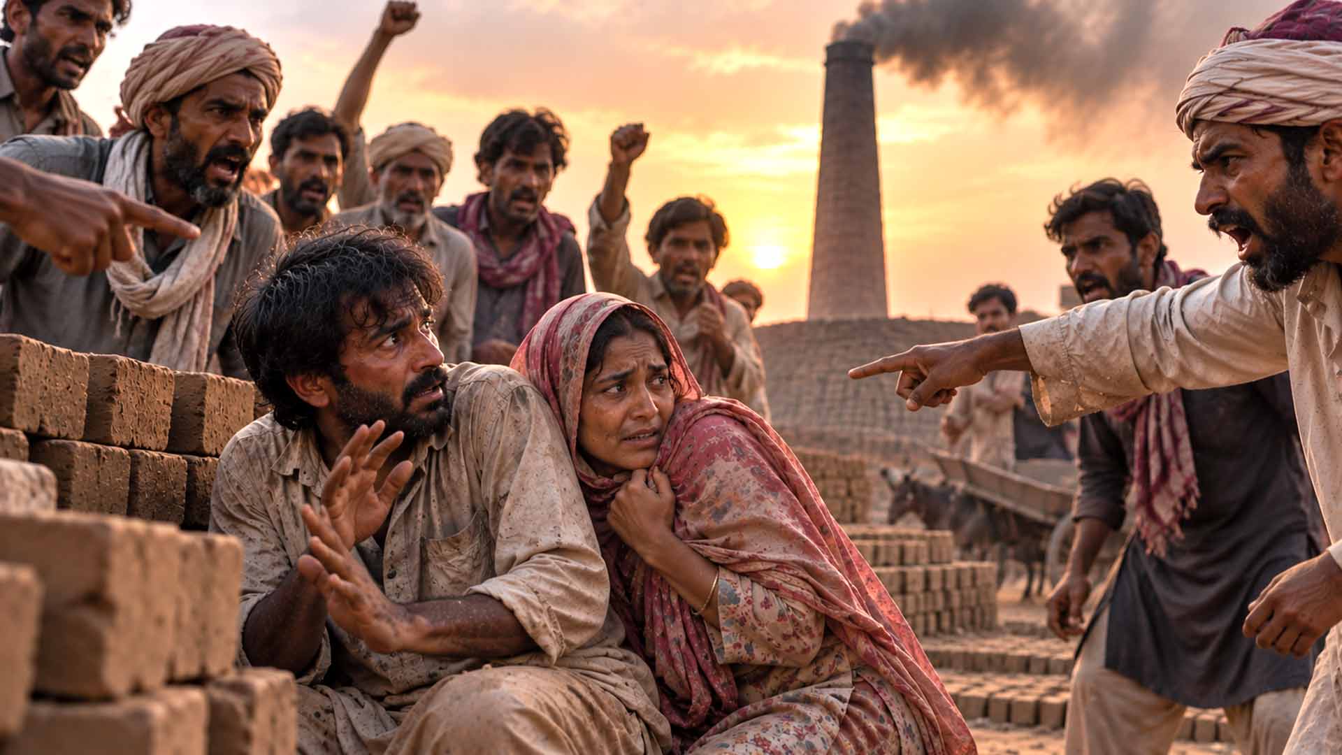 Christian brick kiln workers facing poverty and religious vulnerability in Pakistan – illustrative image ________________________________________
