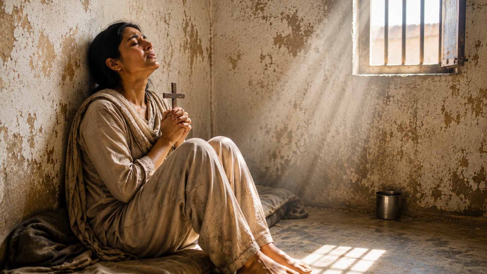 Pakistani Christian woman facing a blasphemy accusation – illustrative image