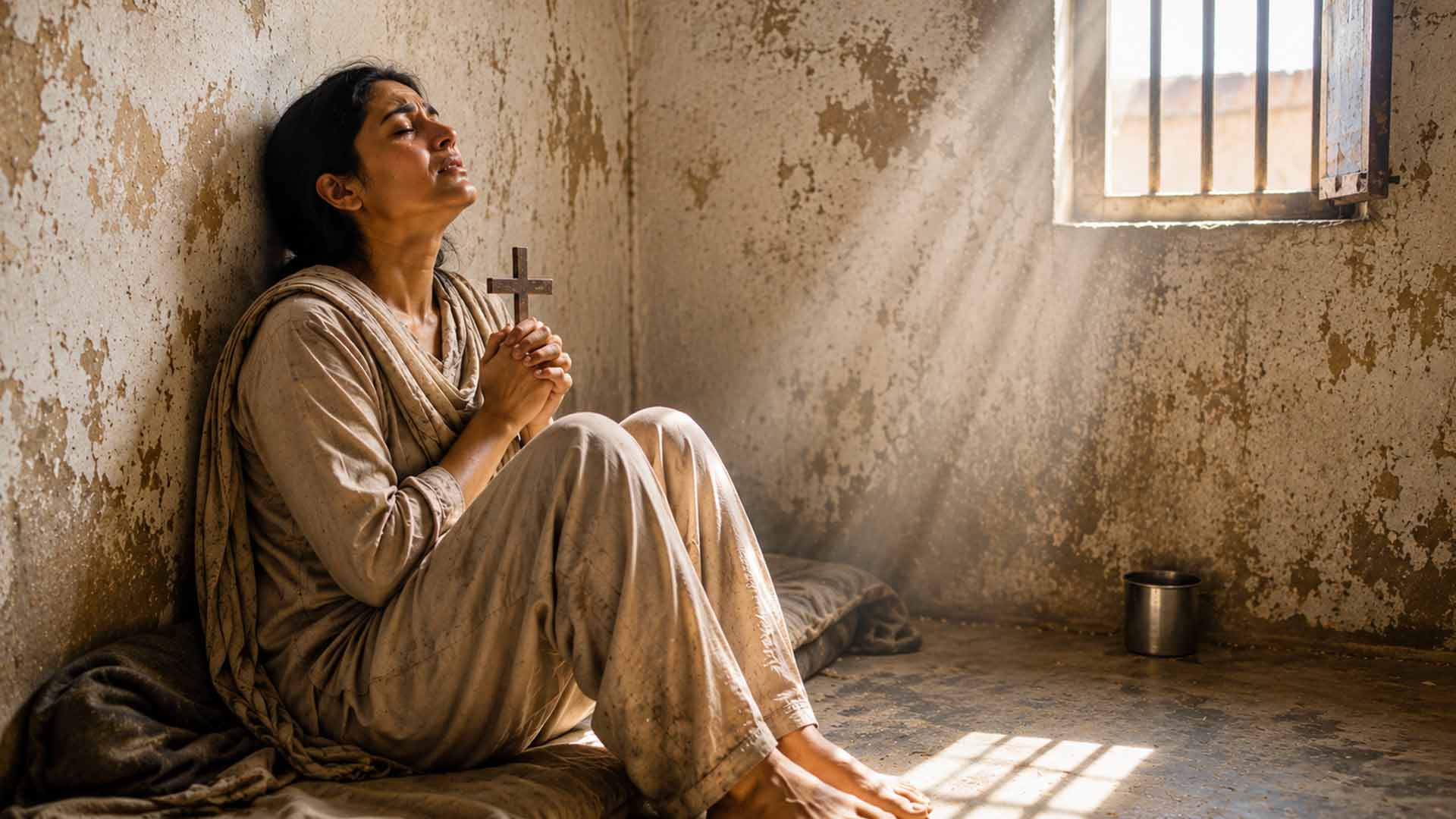 Pakistani Christian woman facing a blasphemy accusation – illustrative image