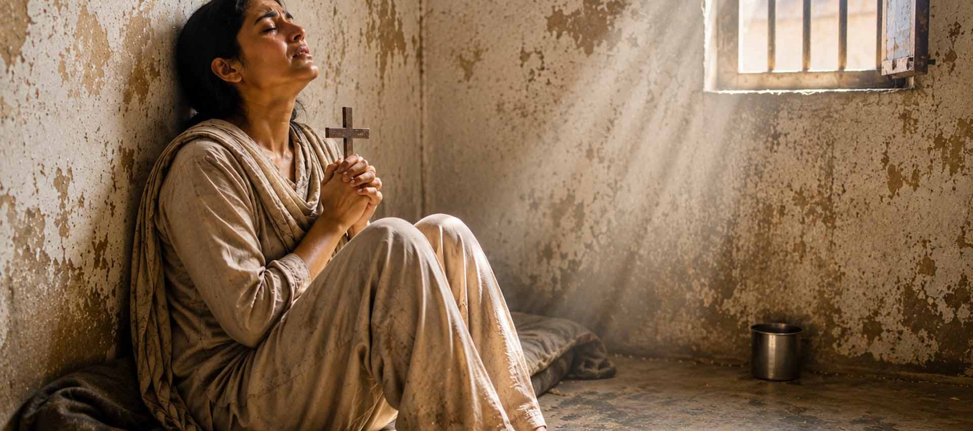 Pakistani Christian woman facing a blasphemy accusation – illustrative image